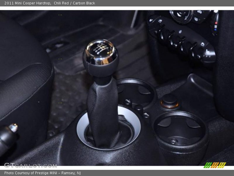 Chili Red / Carbon Black 2011 Mini Cooper Hardtop