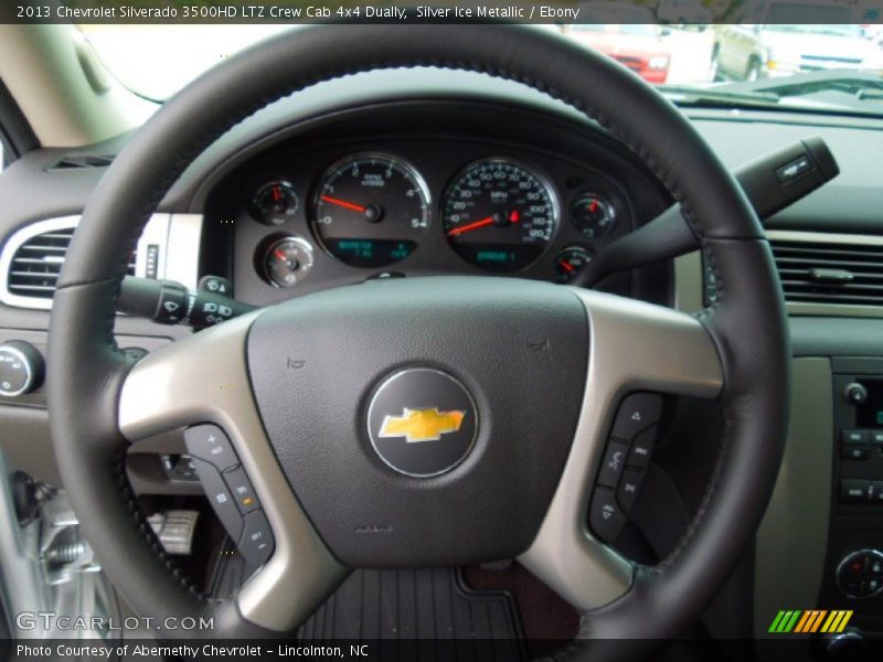  2013 Silverado 3500HD LTZ Crew Cab 4x4 Dually Steering Wheel