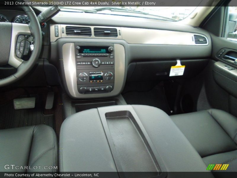 Dashboard of 2013 Silverado 3500HD LTZ Crew Cab 4x4 Dually