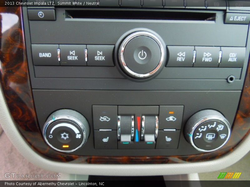 Controls of 2013 Impala LTZ