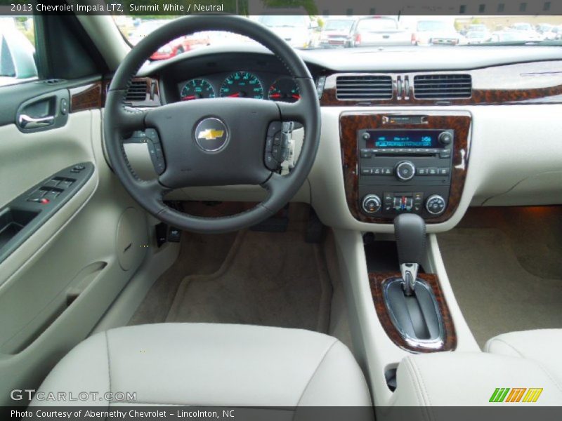 Dashboard of 2013 Impala LTZ