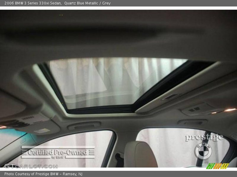 Quartz Blue Metallic / Grey 2006 BMW 3 Series 330xi Sedan