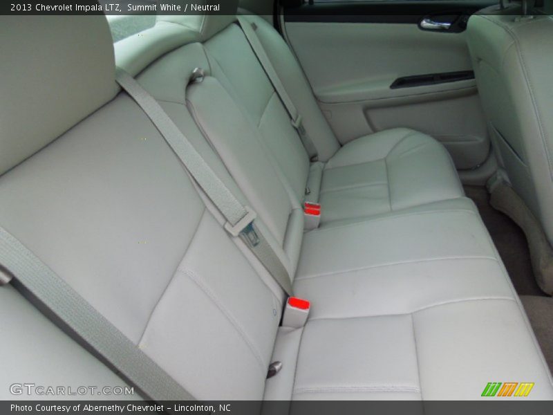 Summit White / Neutral 2013 Chevrolet Impala LTZ