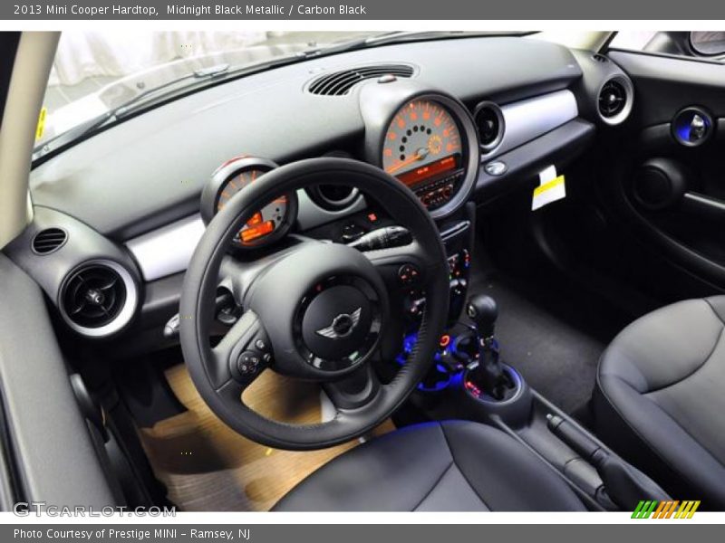 Midnight Black Metallic / Carbon Black 2013 Mini Cooper Hardtop