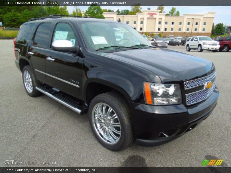 Black / Light Cashmere/Dark Cashmere 2013 Chevrolet Tahoe LTZ 4x4