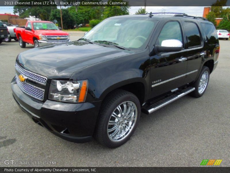 Black / Light Cashmere/Dark Cashmere 2013 Chevrolet Tahoe LTZ 4x4