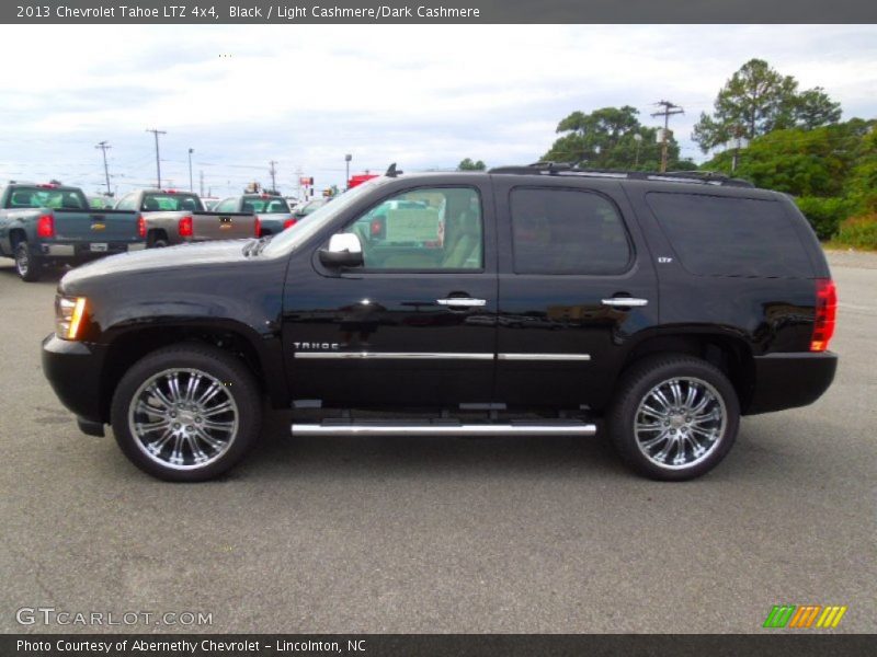 Black / Light Cashmere/Dark Cashmere 2013 Chevrolet Tahoe LTZ 4x4