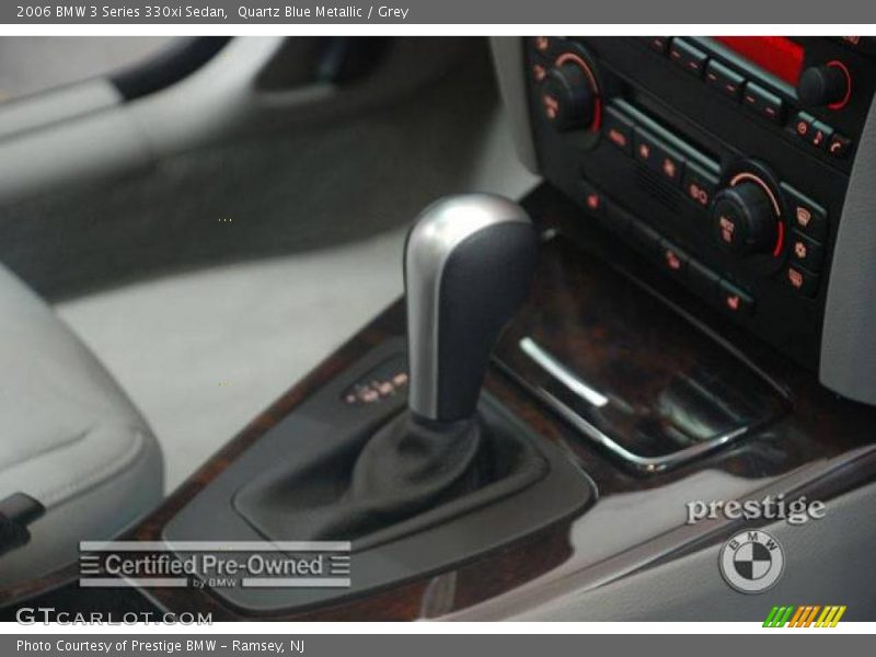 Quartz Blue Metallic / Grey 2006 BMW 3 Series 330xi Sedan