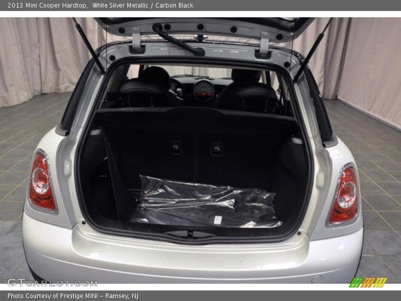 White Silver Metallic / Carbon Black 2013 Mini Cooper Hardtop