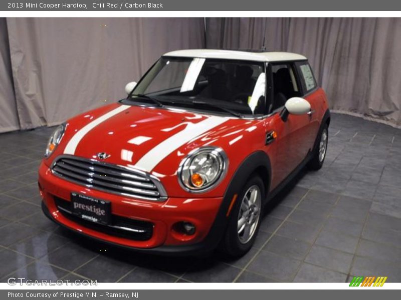 Chili Red / Carbon Black 2013 Mini Cooper Hardtop