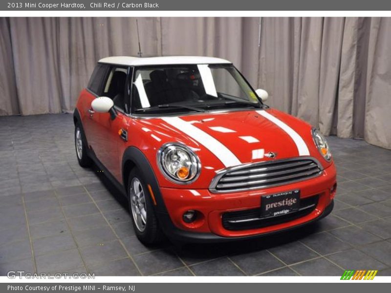 Chili Red / Carbon Black 2013 Mini Cooper Hardtop