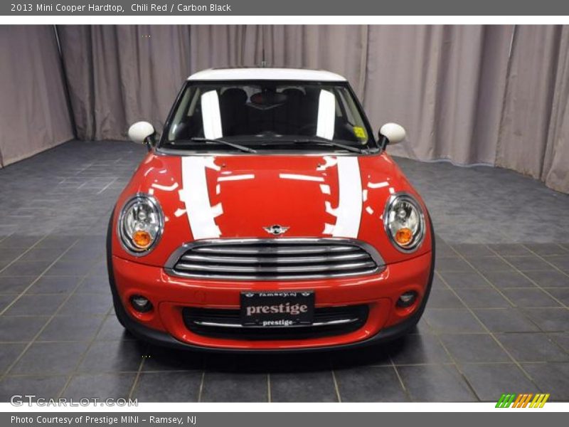 Chili Red / Carbon Black 2013 Mini Cooper Hardtop