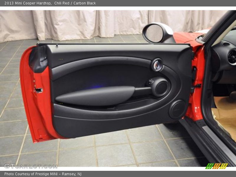 Chili Red / Carbon Black 2013 Mini Cooper Hardtop