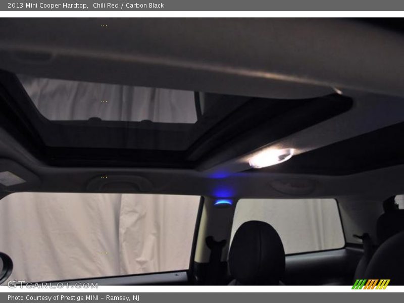 Chili Red / Carbon Black 2013 Mini Cooper Hardtop