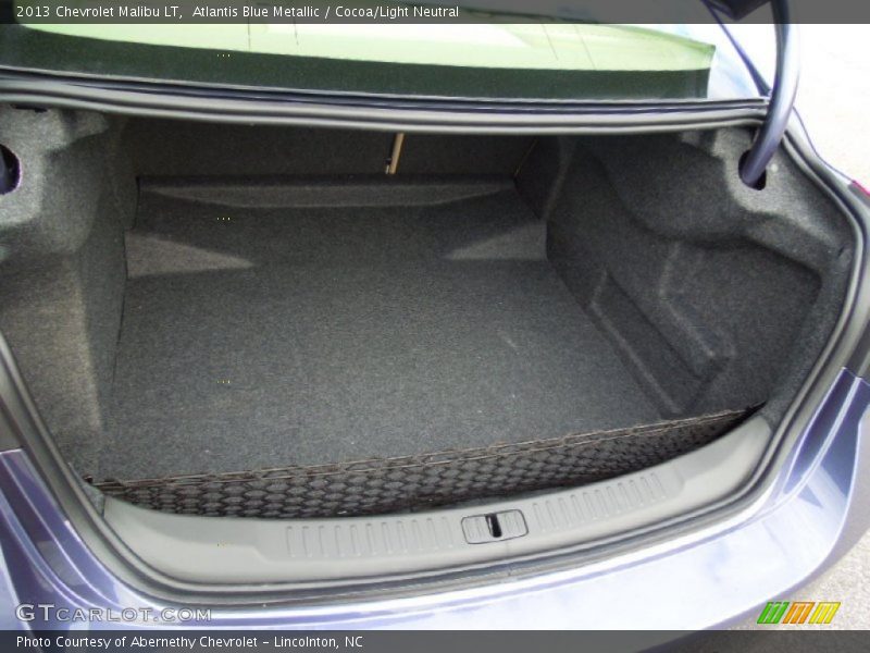 Atlantis Blue Metallic / Cocoa/Light Neutral 2013 Chevrolet Malibu LT