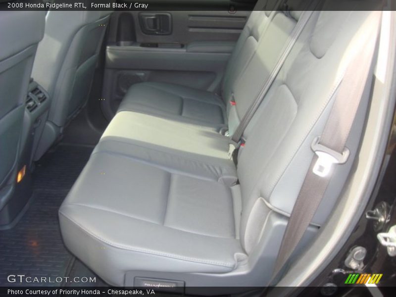 Formal Black / Gray 2008 Honda Ridgeline RTL