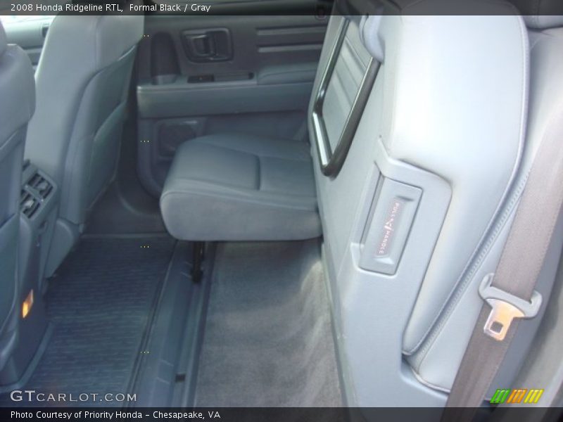 Formal Black / Gray 2008 Honda Ridgeline RTL