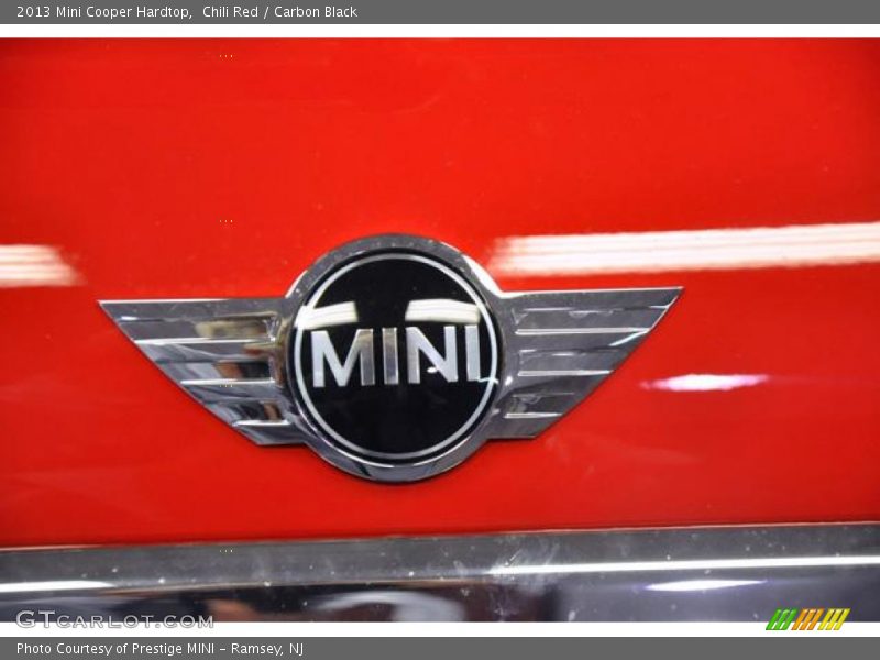 Chili Red / Carbon Black 2013 Mini Cooper Hardtop