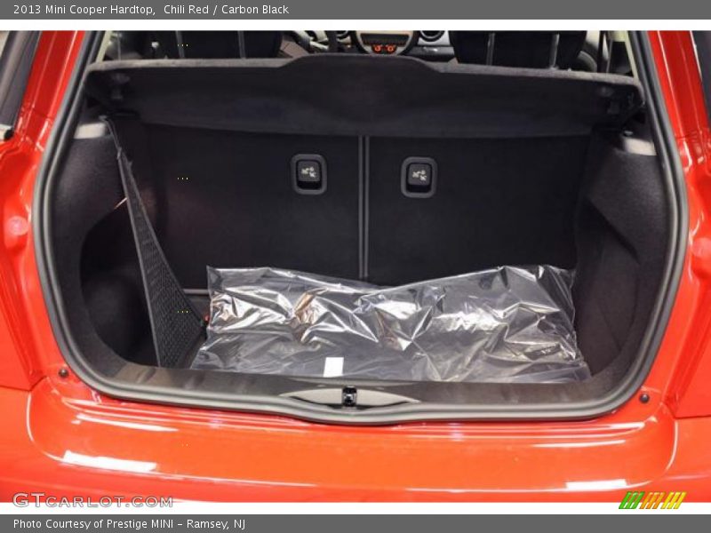 Chili Red / Carbon Black 2013 Mini Cooper Hardtop