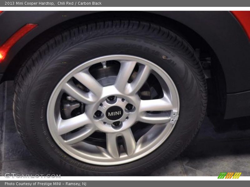 Chili Red / Carbon Black 2013 Mini Cooper Hardtop