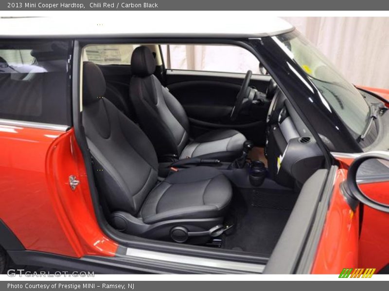 Chili Red / Carbon Black 2013 Mini Cooper Hardtop