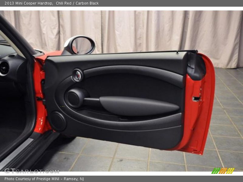 Chili Red / Carbon Black 2013 Mini Cooper Hardtop