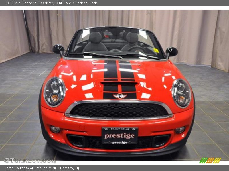 Chili Red / Carbon Black 2013 Mini Cooper S Roadster