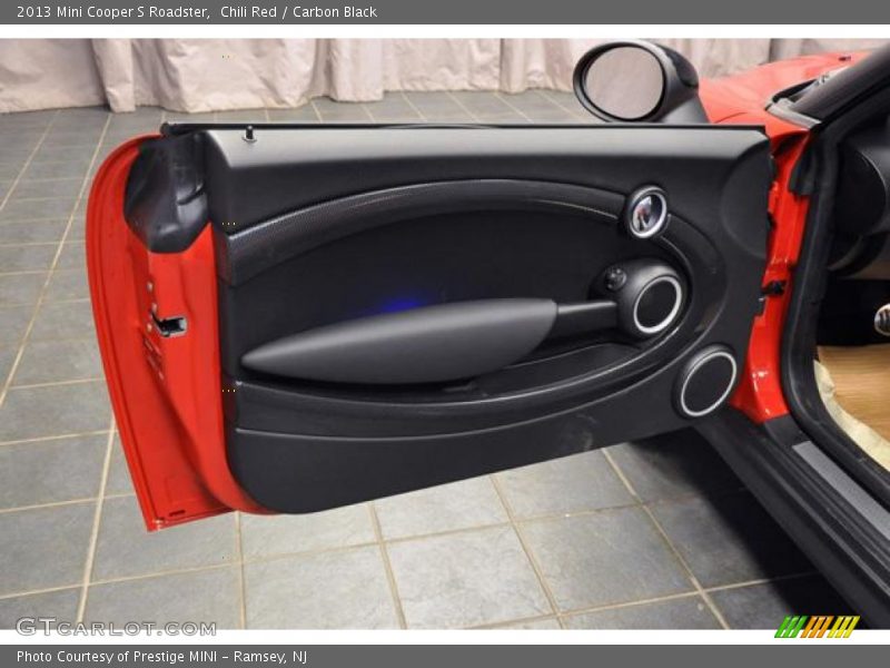 Chili Red / Carbon Black 2013 Mini Cooper S Roadster