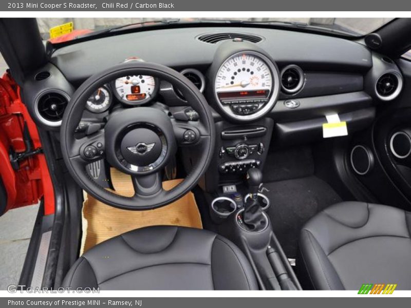 Chili Red / Carbon Black 2013 Mini Cooper S Roadster