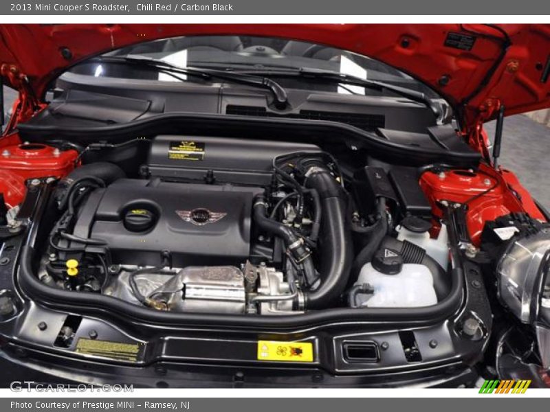 Chili Red / Carbon Black 2013 Mini Cooper S Roadster
