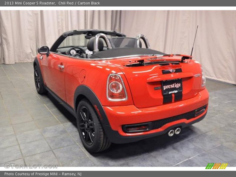 Chili Red / Carbon Black 2013 Mini Cooper S Roadster