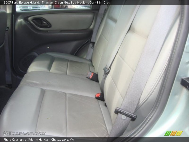 Titanium Green Metallic / Medium/Dark Flint Grey 2005 Ford Escape Hybrid