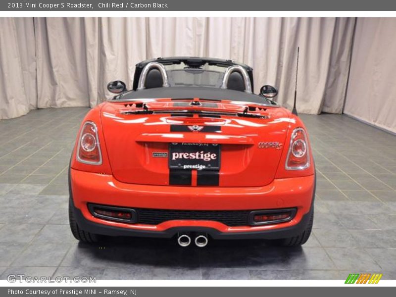 Chili Red / Carbon Black 2013 Mini Cooper S Roadster