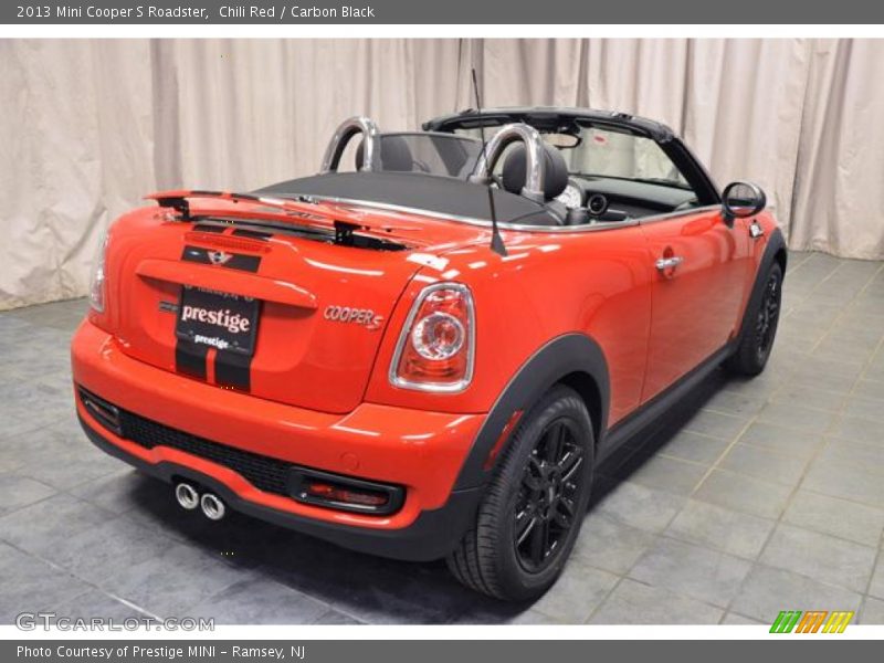 Chili Red / Carbon Black 2013 Mini Cooper S Roadster