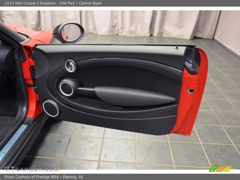 Chili Red / Carbon Black 2013 Mini Cooper S Roadster