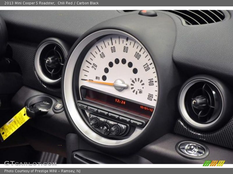 Chili Red / Carbon Black 2013 Mini Cooper S Roadster