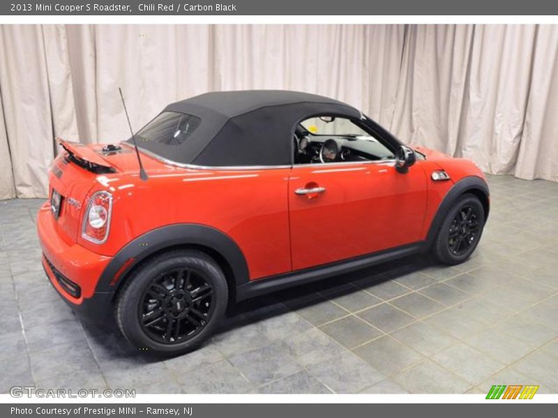 Chili Red / Carbon Black 2013 Mini Cooper S Roadster