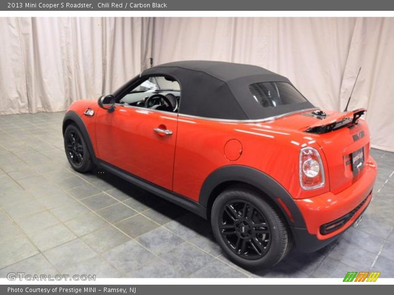 Chili Red / Carbon Black 2013 Mini Cooper S Roadster