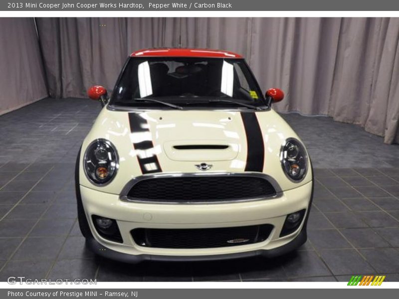 Pepper White / Carbon Black 2013 Mini Cooper John Cooper Works Hardtop