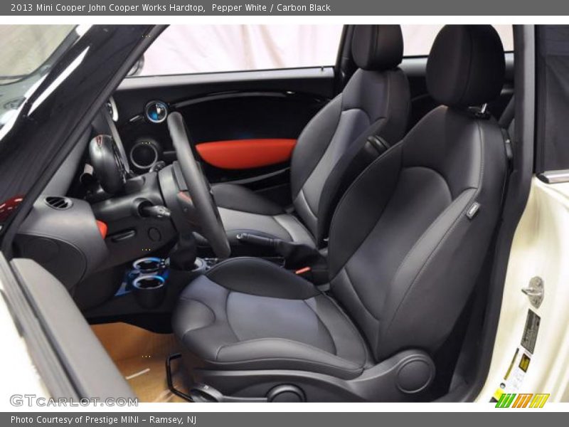  2013 Cooper John Cooper Works Hardtop Carbon Black Interior