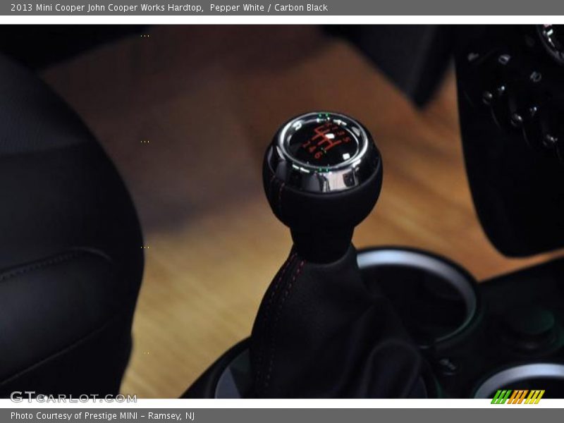 Pepper White / Carbon Black 2013 Mini Cooper John Cooper Works Hardtop