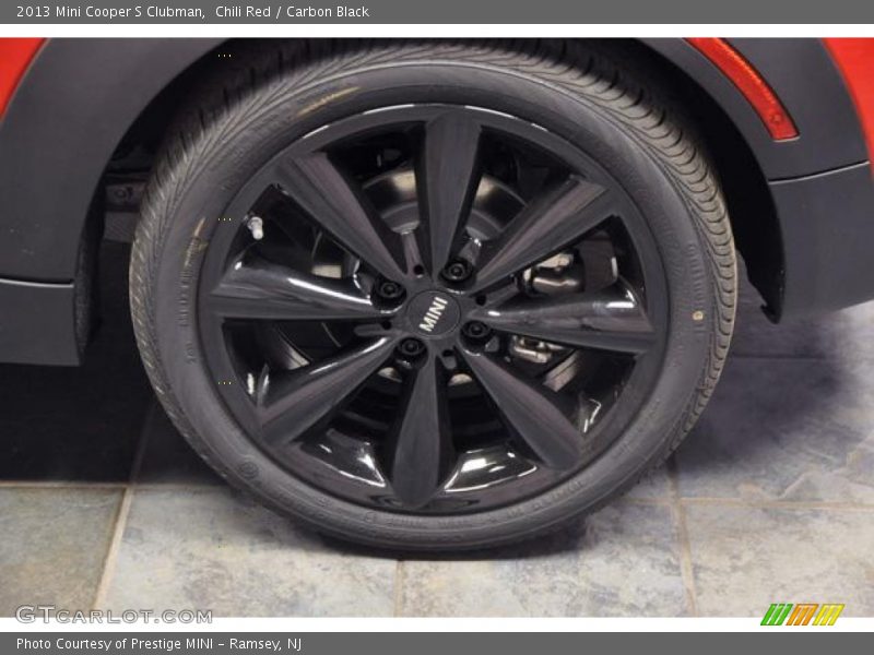 Chili Red / Carbon Black 2013 Mini Cooper S Clubman