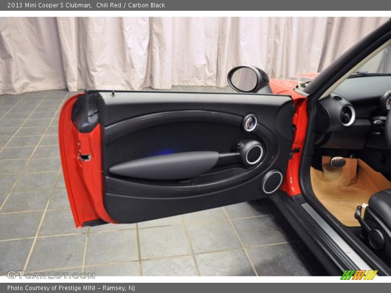 Chili Red / Carbon Black 2013 Mini Cooper S Clubman