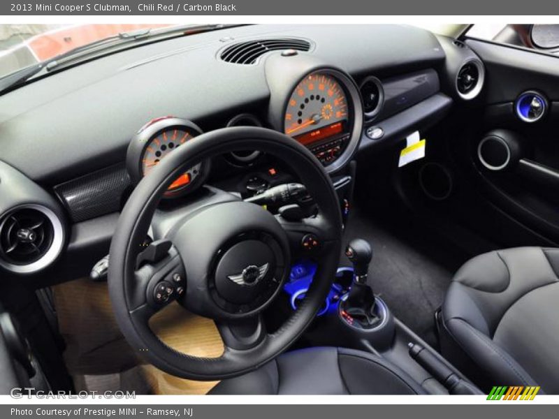 Chili Red / Carbon Black 2013 Mini Cooper S Clubman