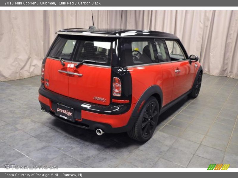 Chili Red / Carbon Black 2013 Mini Cooper S Clubman