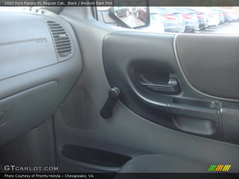 Black / Medium Dark Flint 2007 Ford Ranger XL Regular Cab