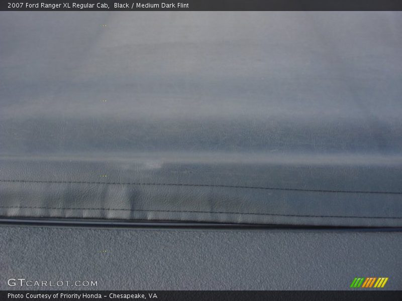 Black / Medium Dark Flint 2007 Ford Ranger XL Regular Cab