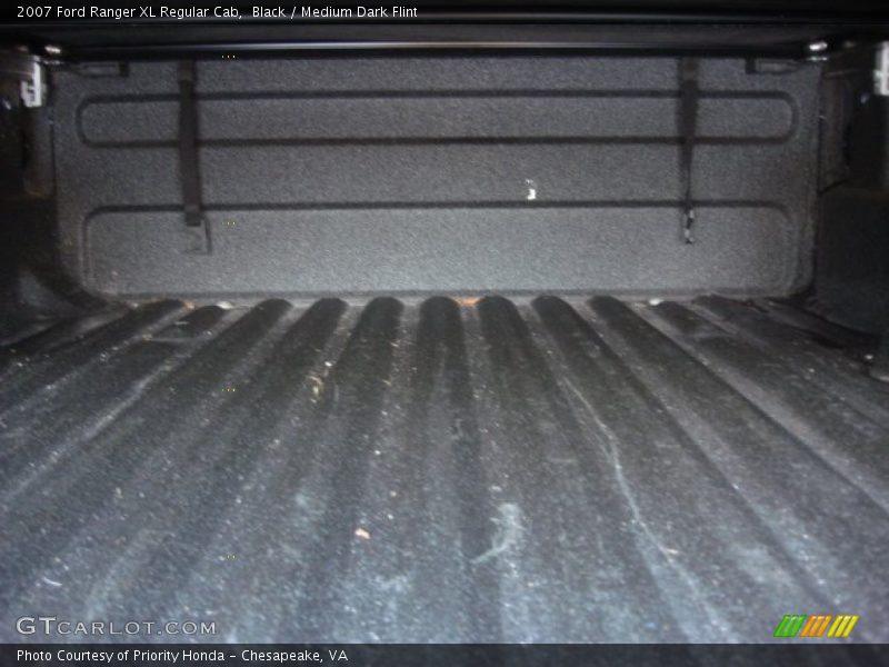Black / Medium Dark Flint 2007 Ford Ranger XL Regular Cab