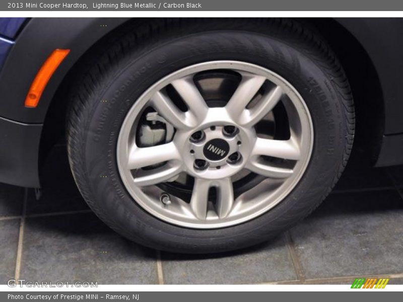 Lightning Blue Metallic / Carbon Black 2013 Mini Cooper Hardtop