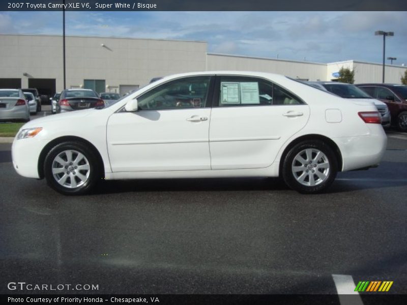  2007 Camry XLE V6 Super White